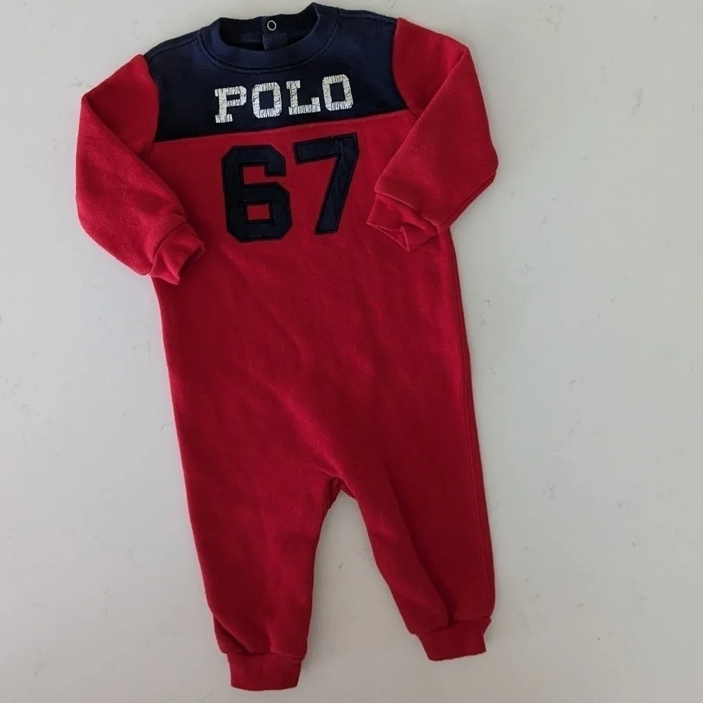 Ralph Lauren | Fleece Polo Coverall